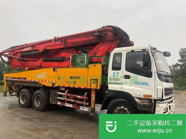 浙江出售二手三一五十鈴46米泵車