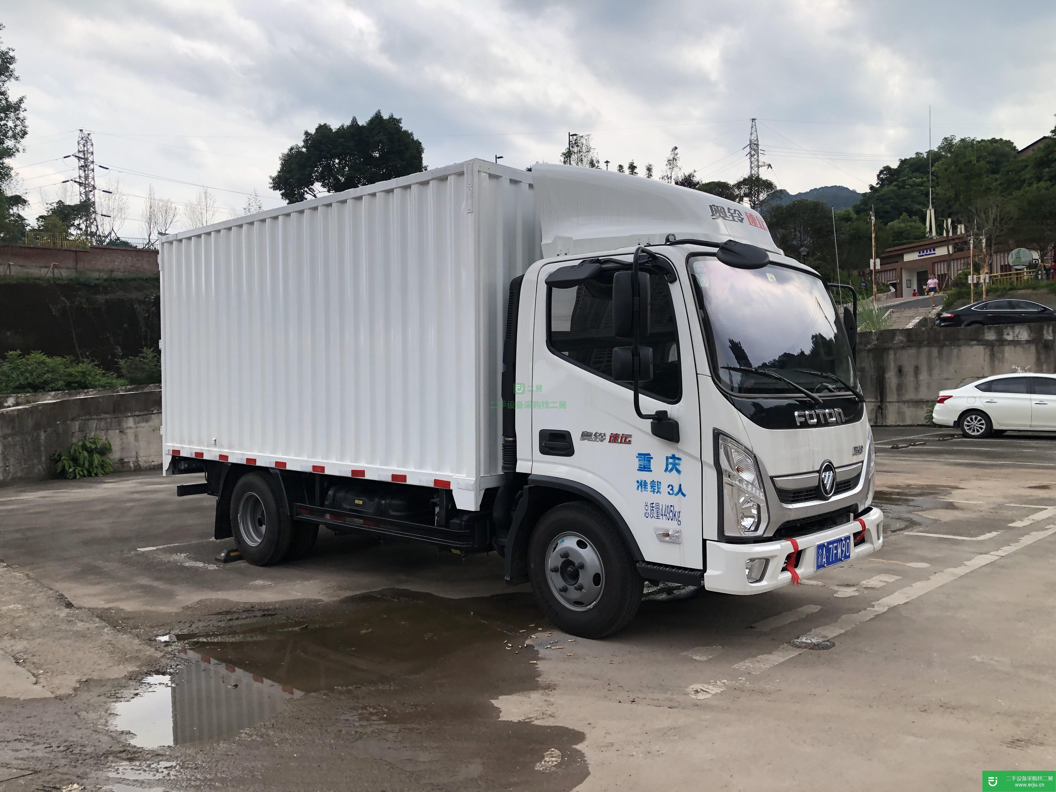 重慶出售二手福田奧鈴箱式貨車