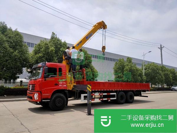 山西出售二手后八輪配徐工12噸隨車吊