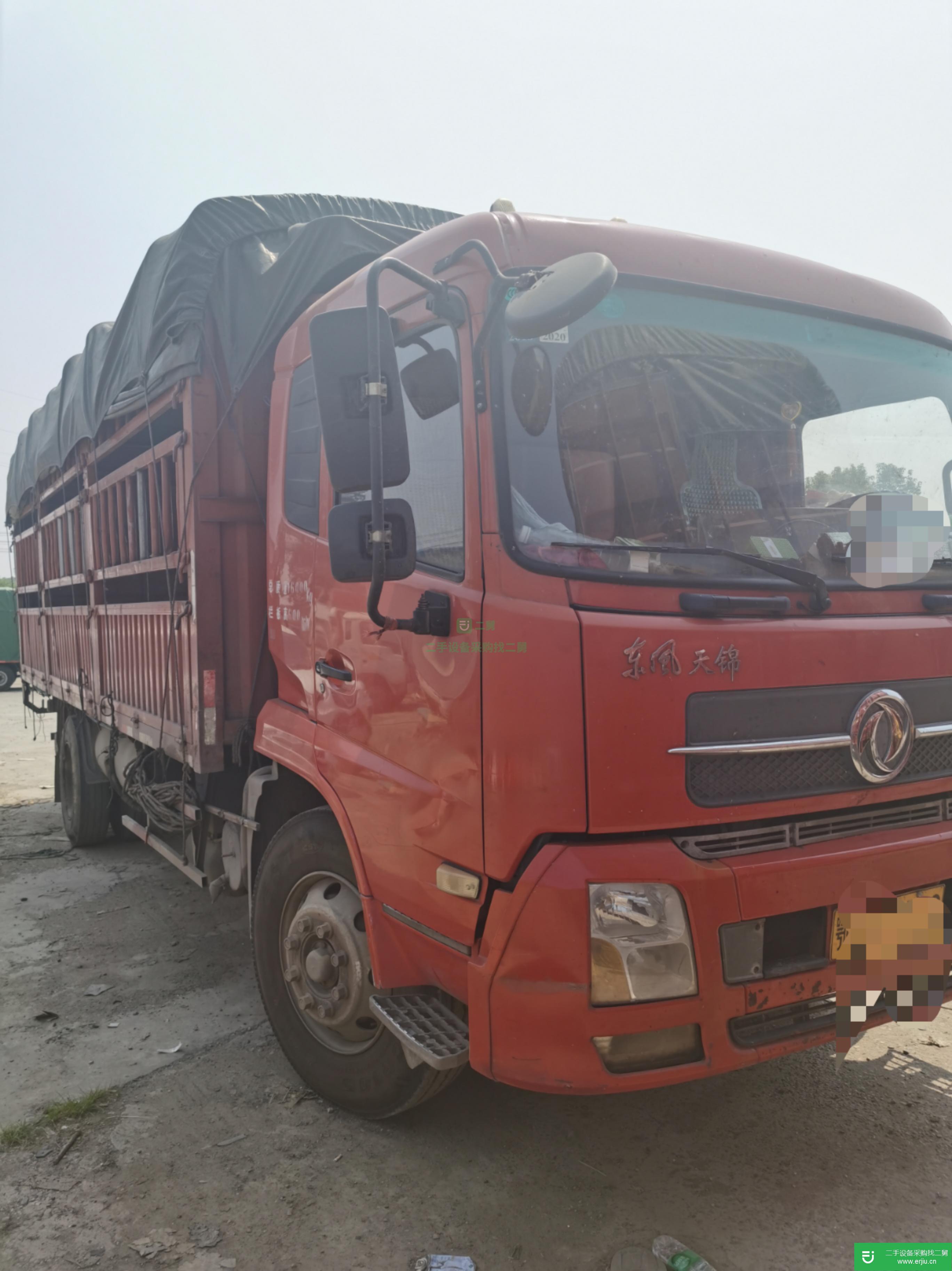 湖北出售二手東風天錦高欄載貨車