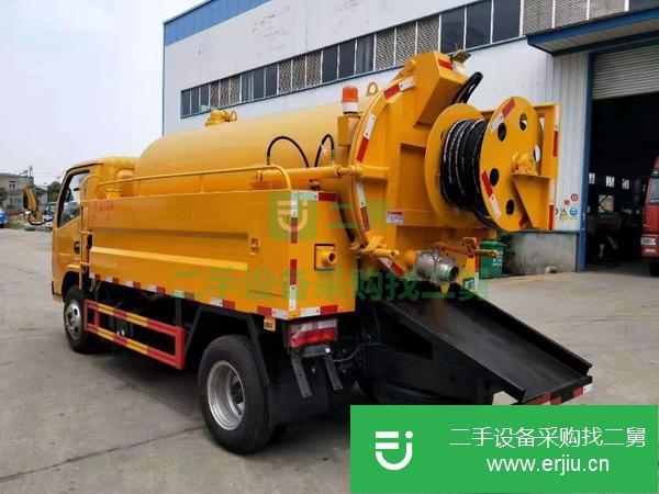 陜西出售二手6方國六清洗吸污車