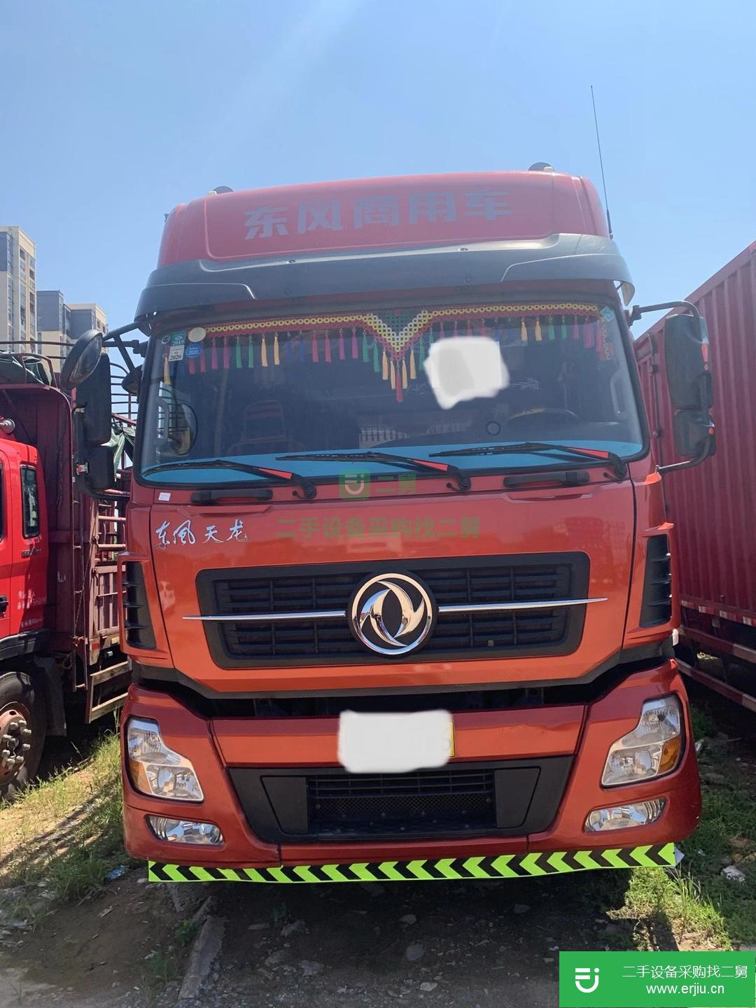 江西出售二手東風(fēng)天龍高欄載貨車