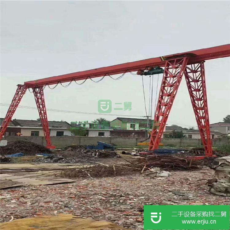 山東出售二手單梁雙梁龍門吊