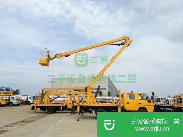 青海出售二手江鈴高空作業工程車