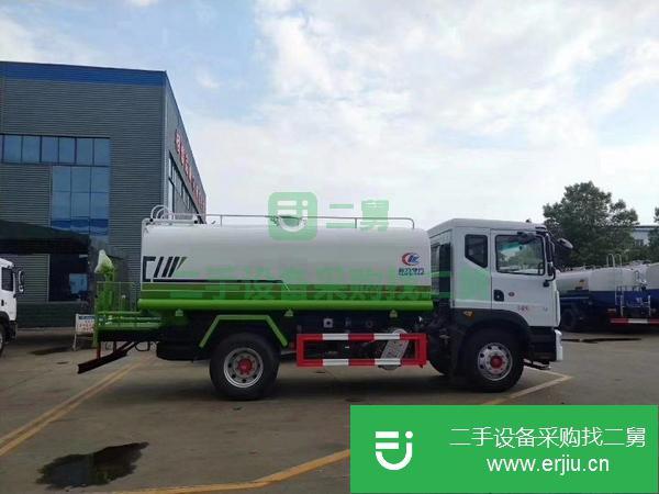 湖北出售二手14.6方東風D9綠化灑水車
