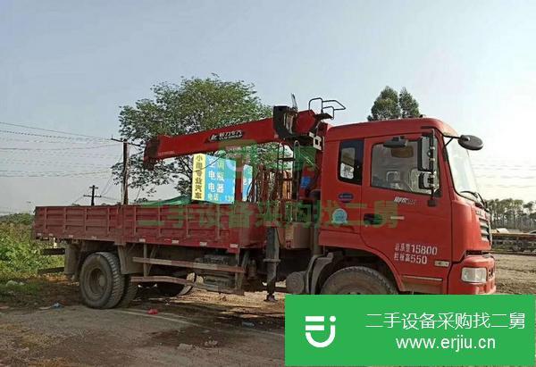 廣西出售二手國五8噸程力隨車吊