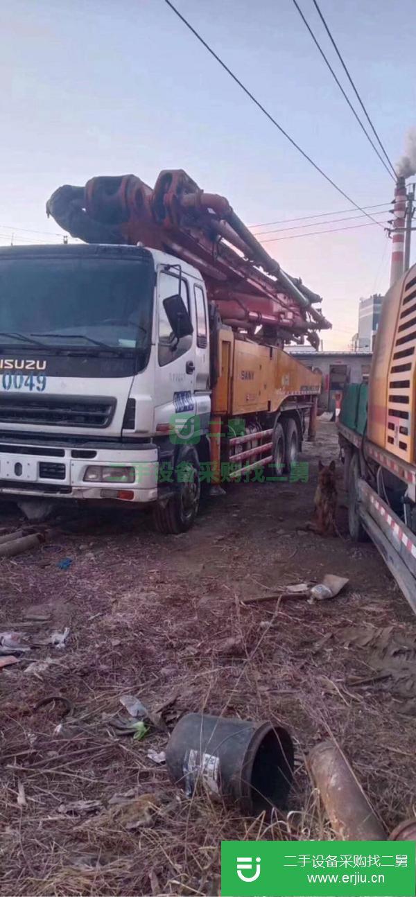 湖南出售二手三一49米泵車