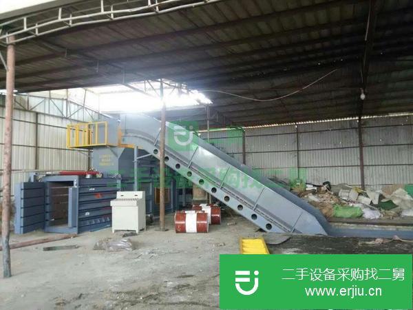 河南出售二手全自動廢紙打包機