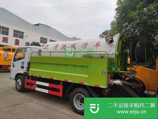 湖北出售二手小多利卡5方清洗吸污車