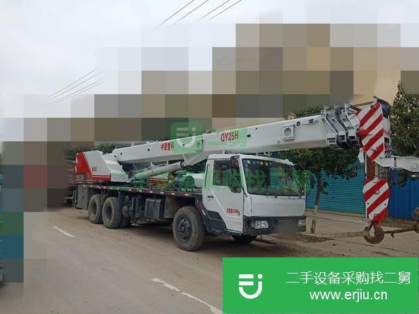 江蘇出售二手中聯吊車,手續齊全,車無事故