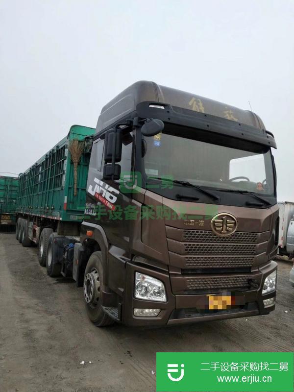 河北出售二手解放牽引車 420馬力  極品車況 原車原版