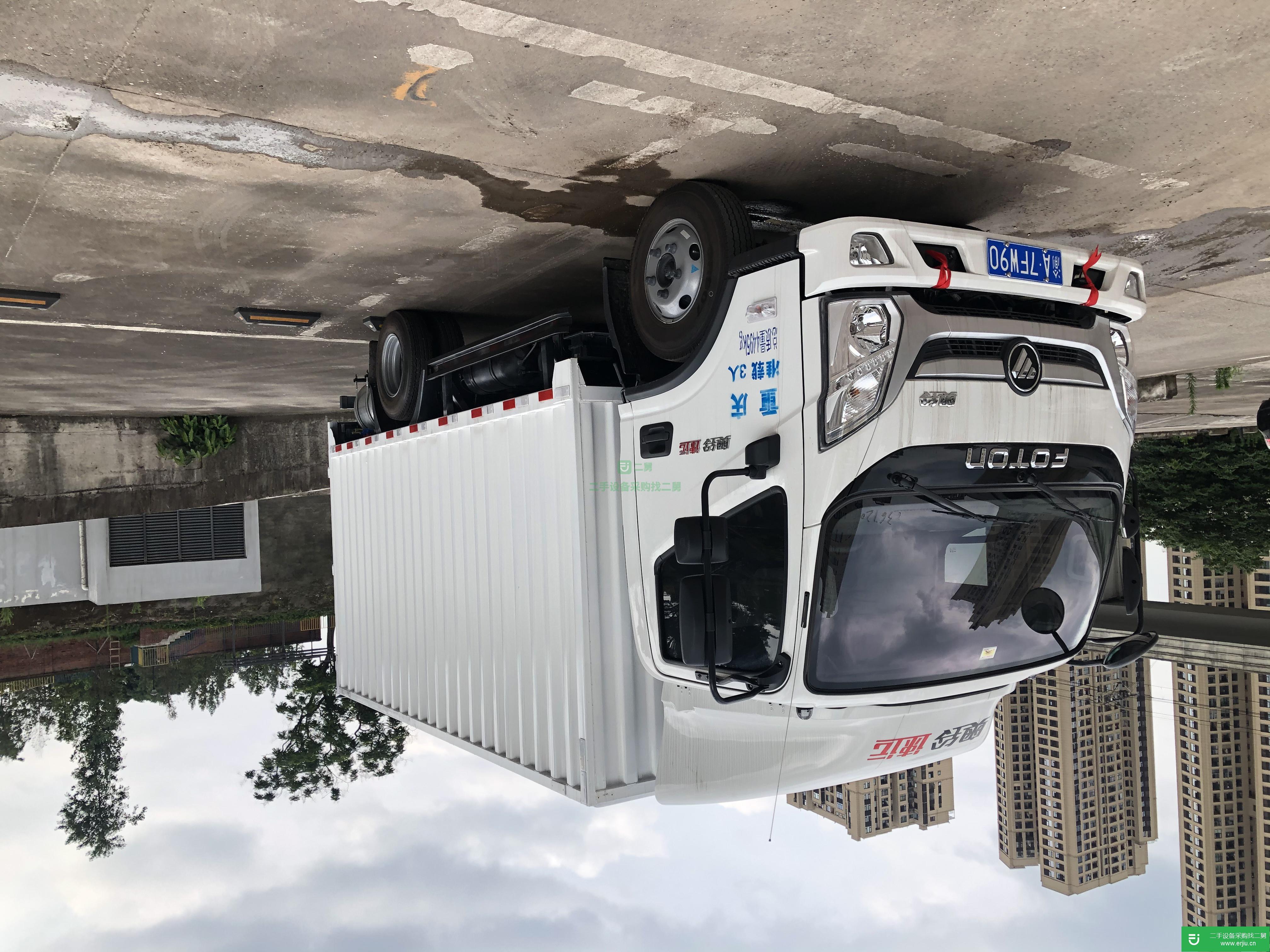 重慶出售二手福田奧鈴箱式貨車