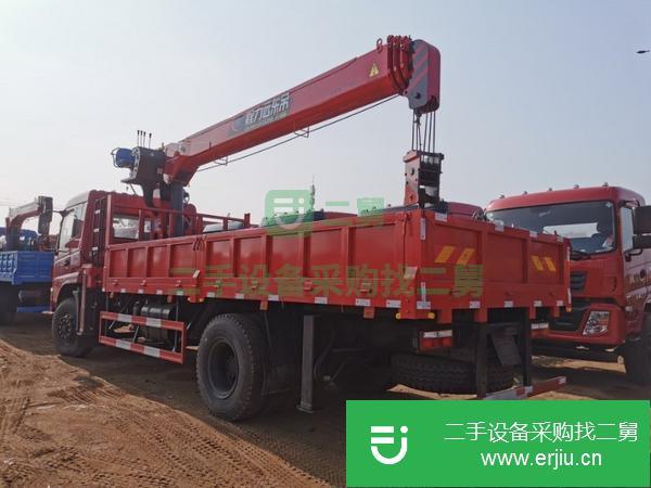 湖北出售二手東風(fēng)8噸隨車吊