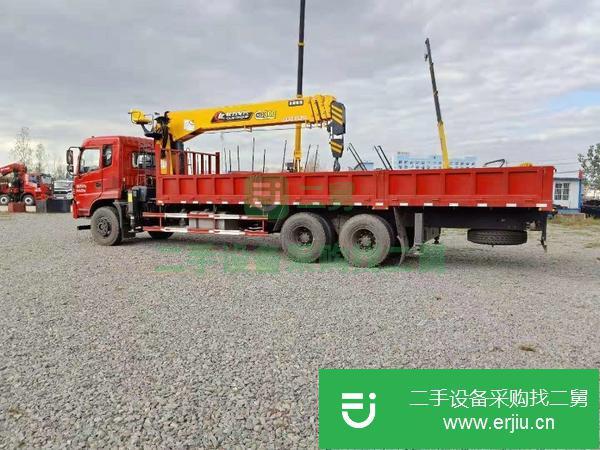 山西出售二手東風(fēng)后八輪12噸隨車(chē)吊