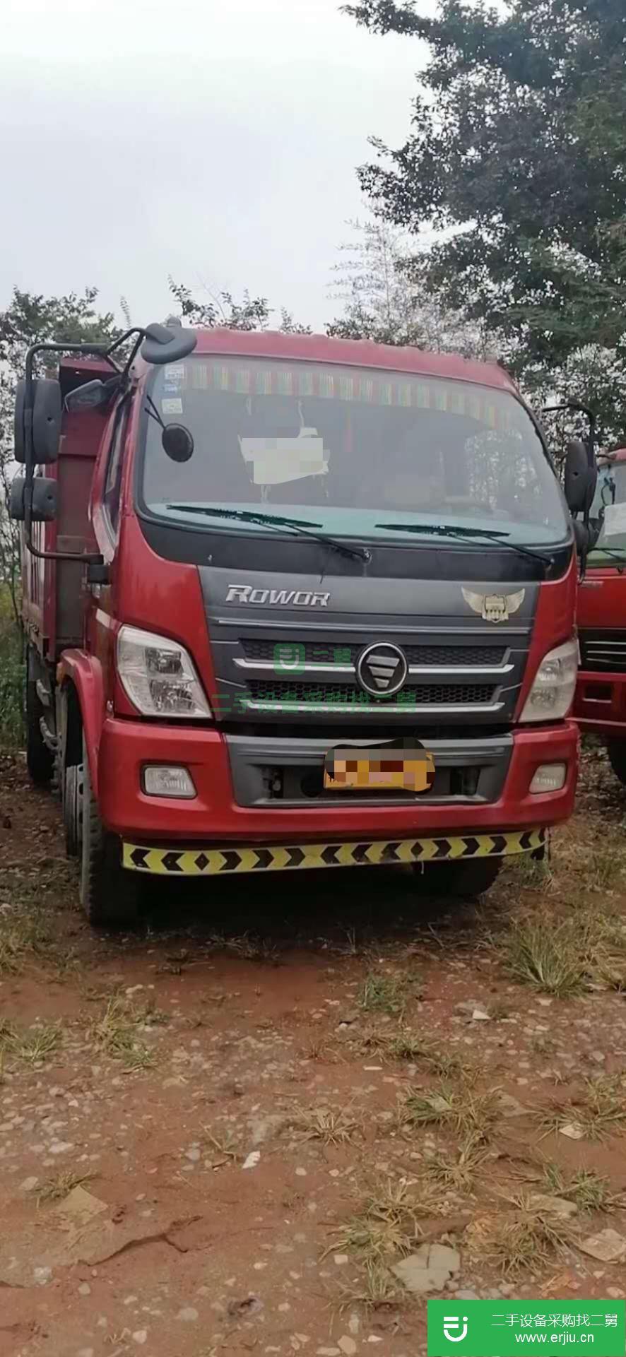 江西出售二手福田瑞沃自卸車
