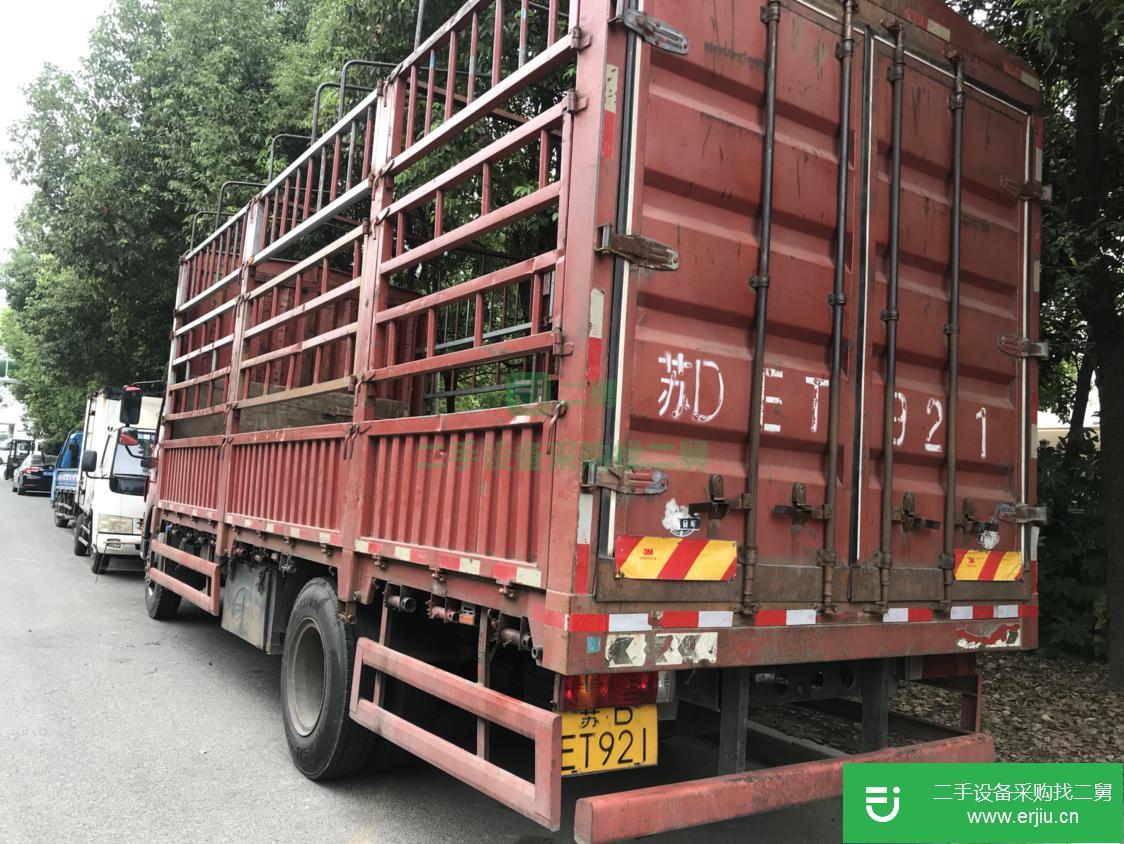 江蘇出售二手青島解放高欄載貨車