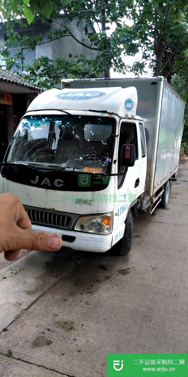 江蘇出售二手江淮康鈴廂式貨車(chē)