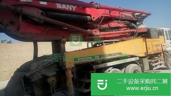 山西出售三一43米泵車