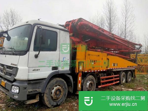 內蒙古出售二手48米泵車