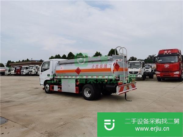 湖北出售二手前四后八鋁合金油罐車