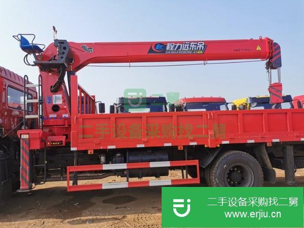 湖北出售二手東風(fēng)8噸隨車吊
