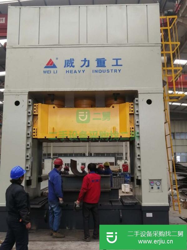 山東出售二手2000噸框架式液壓機