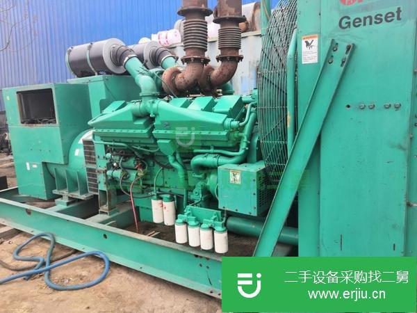 河北出售康明斯發(fā)電機(jī)800千瓦，帶載正常