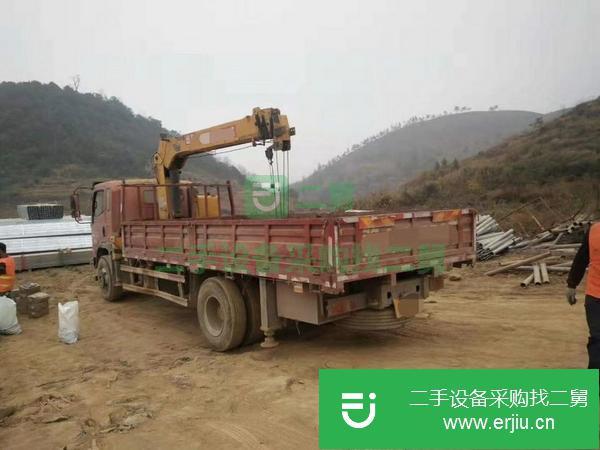 河南出售二手東風(fēng)6.3噸隨車吊
