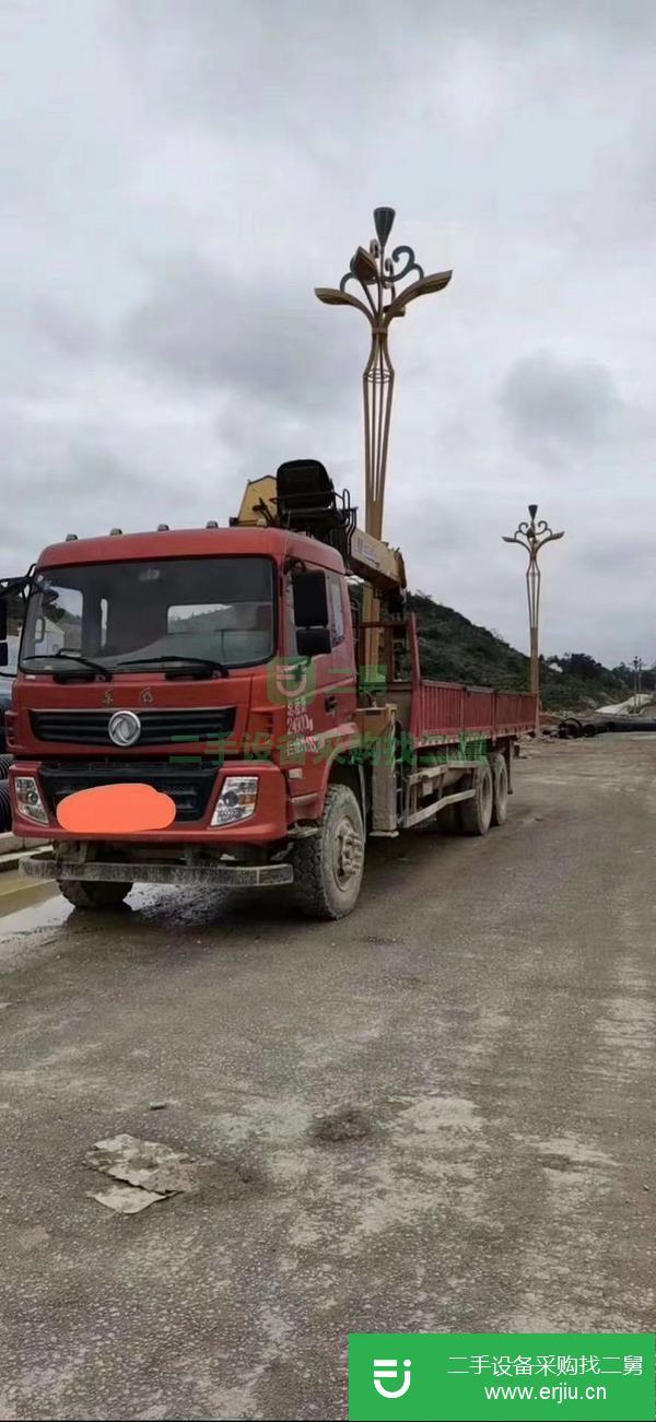 湖北出售二手徐工12噸隨車吊