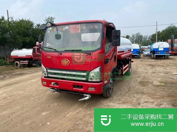 山東出售二手解放虎V8立方灑水車