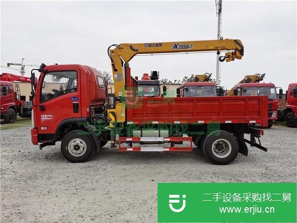 湖南出售二手16噸直臂折臂隨車吊