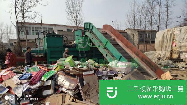 河南出售二手廢紙打包機