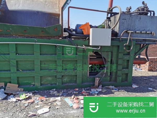 河北出售二手160型廢紙打包機