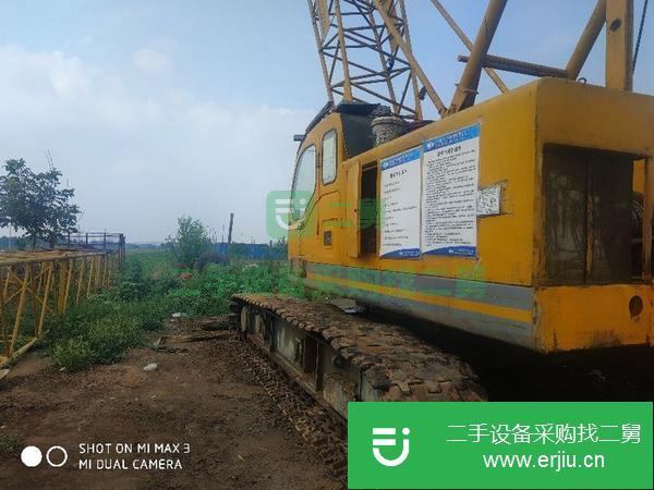 河北出售二手徐工50噸履帶吊車