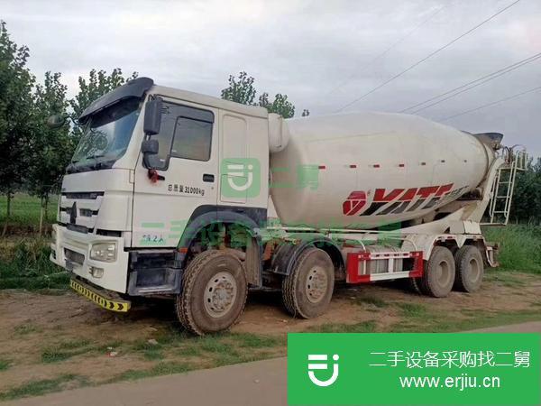 山東出售二手豪沃攪拌車國四