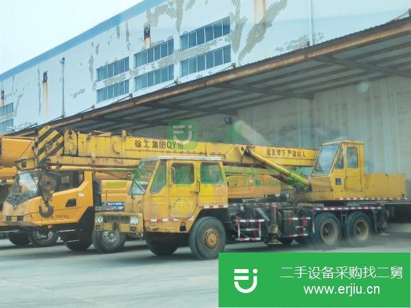 山東出售二手徐工16噸吊車