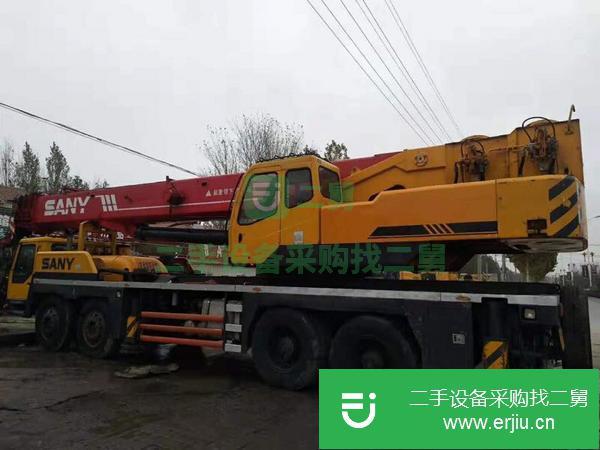 河南出售二手三一吊車75噸