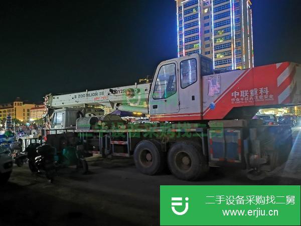 廣西出售二手中聯汽車吊