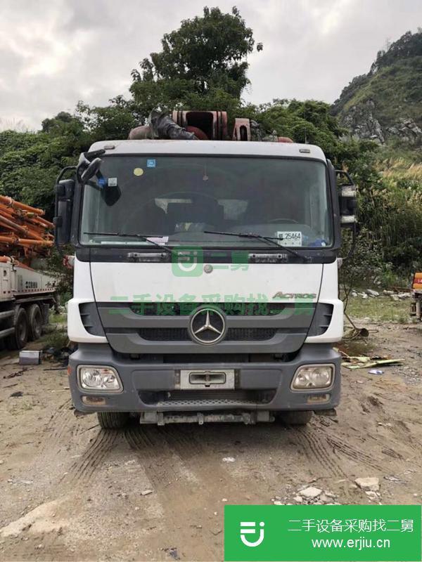 湖南出售二手三一奔馳56米泵車