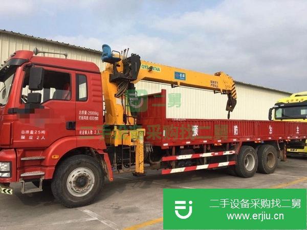 湖北出售二手國五270玉柴隨車吊