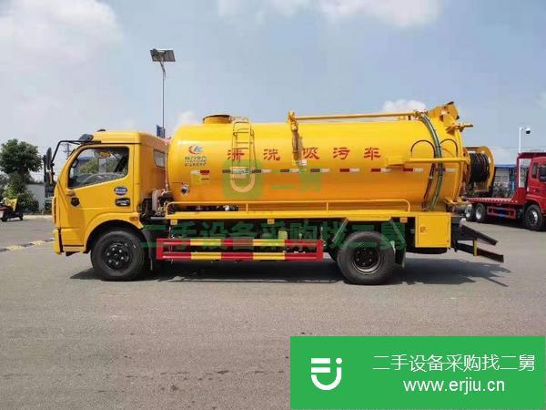 湖北出售二手8方清洗吸污車