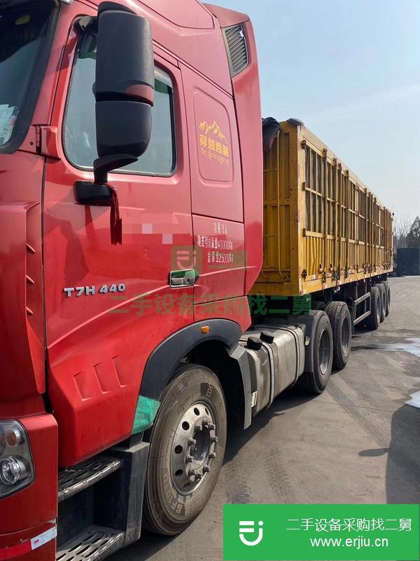 河北出售二手豪沃半掛車