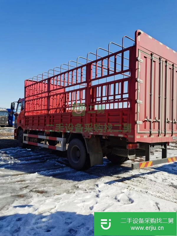 黑龍江出售二手一汽解放單橋六米八高欄貨車