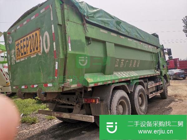 寧夏出售二手陜汽重卡環保渣土自卸車