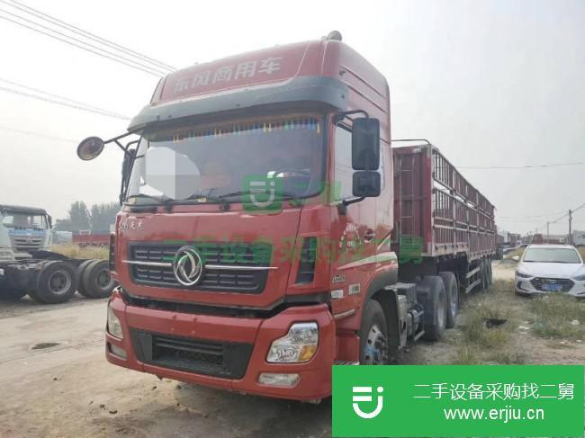山東出售二手東風天龍半掛車