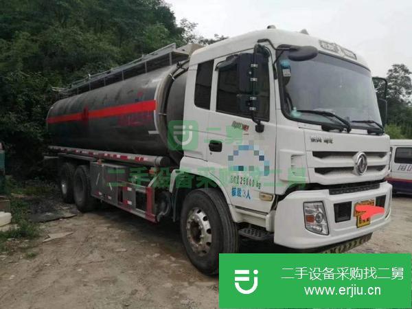 湖北出售二手東風(fēng)后八輪油罐車