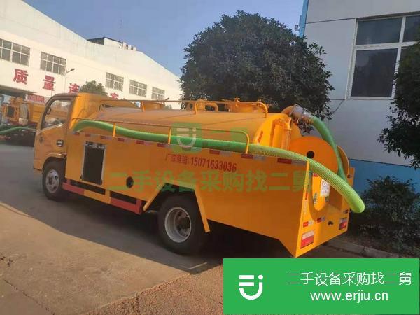 湖北出售二手東風多利卡D6藍牌清洗吸污車