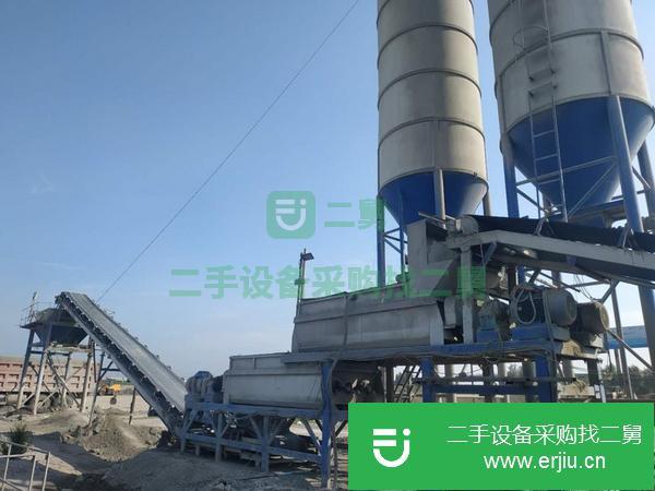 山東出售二手雙攪拌800穩定土攪拌站