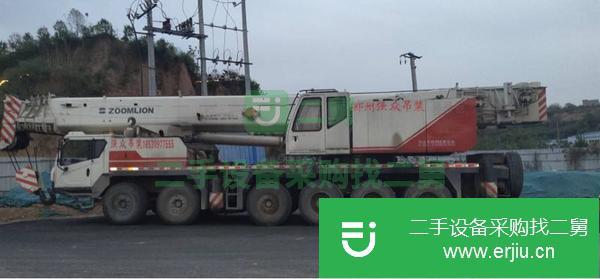 河南出售二手中聯130噸吊車