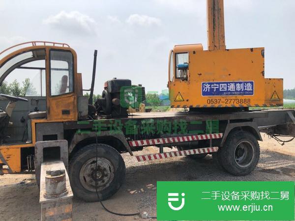 山東出售二手四通12噸吊車
